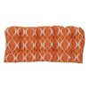 Blazing Needles, 42-inch by 19-inch U-Shaped Premium Outdoor Tufted Settee/Bench Cushion - 2 of 2