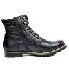 Santimon Men's Boots Casual Motorcycle Combat Ankle Dress Boot - 3 of 3