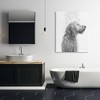 Stupell Industries Dog Bathroom Splash Canvas Wall Art - 2 of 4