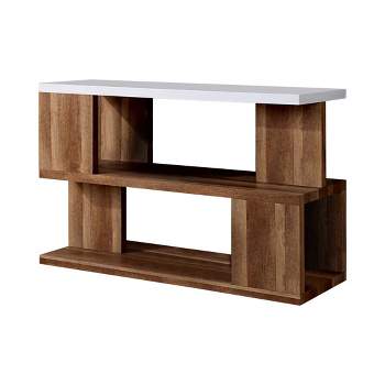 Chetwood Open Shelf Sofa Table White - miBasics