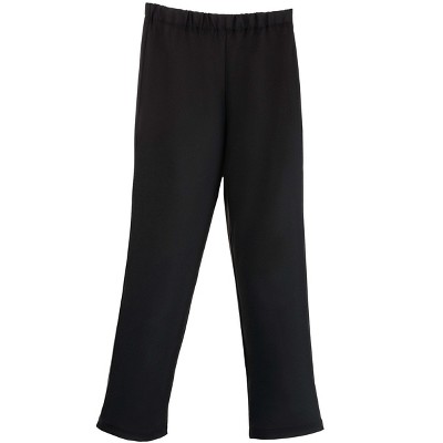 HalloweenCostumes.com Large Men Men's Plain Black Elastic Waist Pants Black  Costume Pants, Black