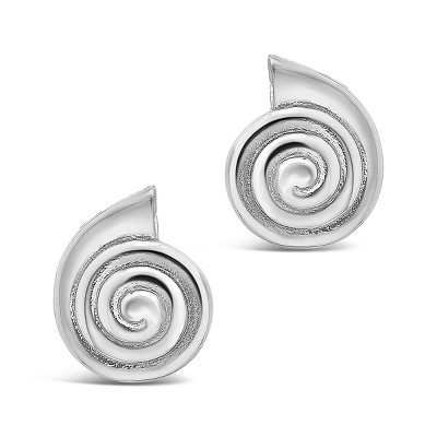 SHINE by Sterling Forever Shark Eye Studs