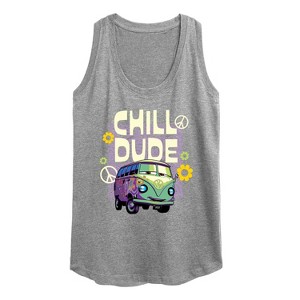 Women's - Disney - Filmore Chill Dude Graphic Racerback Tank - 1 of 4