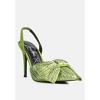 Kiki Bow Embellished Slingback Sandals Women - 2 of 4