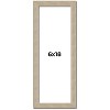 PosterPalooza | 6x18 Thin Barnwood Picture Frame, UV Acrylic, 2 Finishes - Grey and Black - 2 of 4
