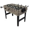 Sunnydaze 10-in-1 Multi-Game Table with Billiards, Foosball, Hockey, Ping Pong, Chess, Checkers, Backgammon, Shuffleboard, Bowling, and Cards - 49.5" - 2 of 4
