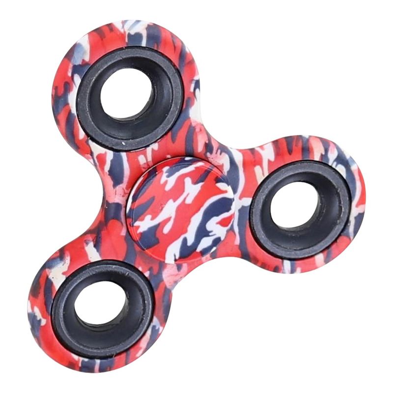 Majestic Sports And Entertainment Camo Fidget Spinner | Red, 1 of 3