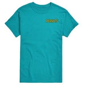 Men's - Peanuts - Woodstock Grid Short Sleeve Graphic T-Shirt - 1 of 4