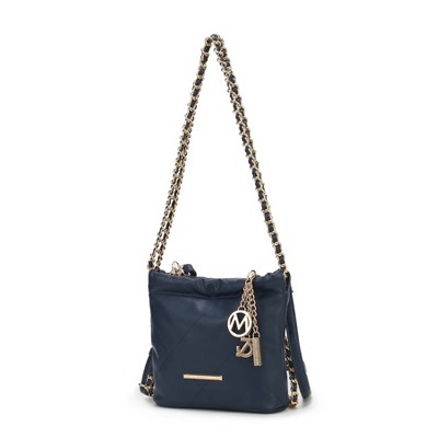 MKF Collection Loriana Quilted Shoulder Bag Stylish Vegan Leather with Spacious Design by Mia K
