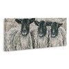 Stupell Industries Three Sheep Trio Portrait, 30" x 13" - 3 of 4