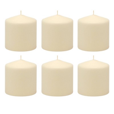 20pk 9hr Long Burning Mega Oversized Tea Light Unscented Candles White -  Stonebriar Collection : Target