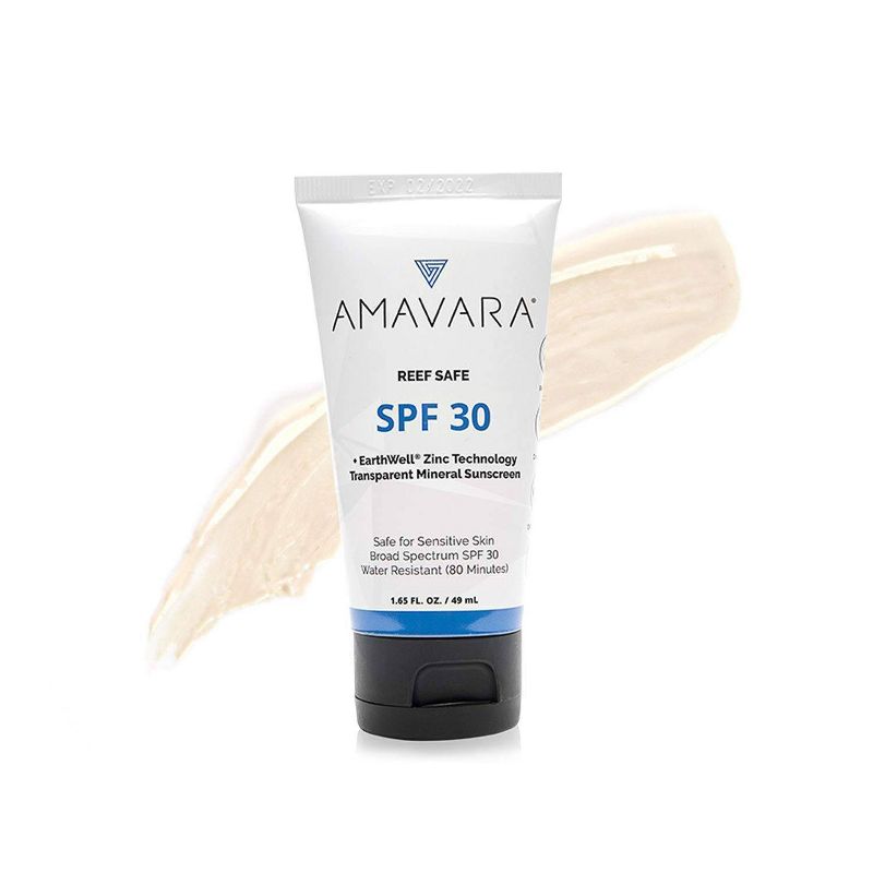 Amavara SPF 30 Transparent Mineral Lotion - 1.65 fl oz, 1 of 4