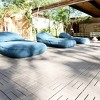 Interlocking Deck Tiles, Outdoor Waterproof & Anti-slip, for Patio, Balcony, Pool Side, Bathroom, Shower, Balcony, Porch - 3 of 4