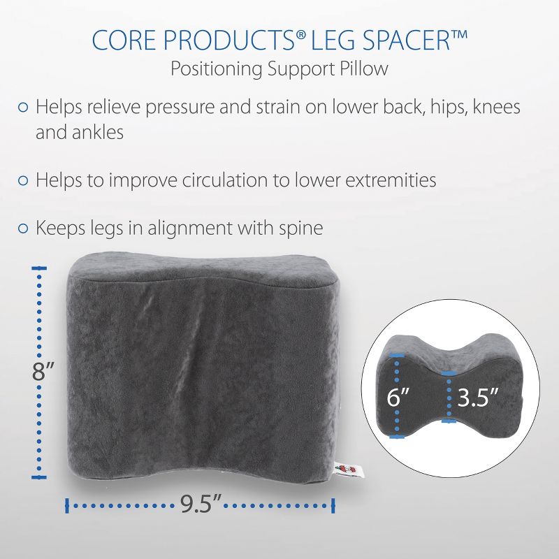 Core Products Leg Spacer™ Positioning Support Pillow, 4 of 6