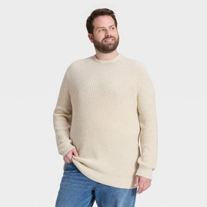 Men's Marled Crewneck Sweater - Goodfellow & Co™ - 1 of 3