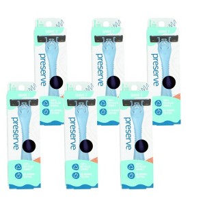 Preserve Shave 3 Assorted Color Razor - 6 ct - 1 of 4