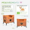 Petique Bedside Lounge Pet Bed, 2 Level Bunk Bed for Medium Size Pets, Lion's Den - 3 of 4