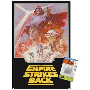 Trends International Star Wars: The Empire Strikes Back - Group One Sheet Unframed Wall Poster Prints - 1 of 4