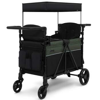 Jeep Aries Stroller Wagon by Delta Children - Black/Green