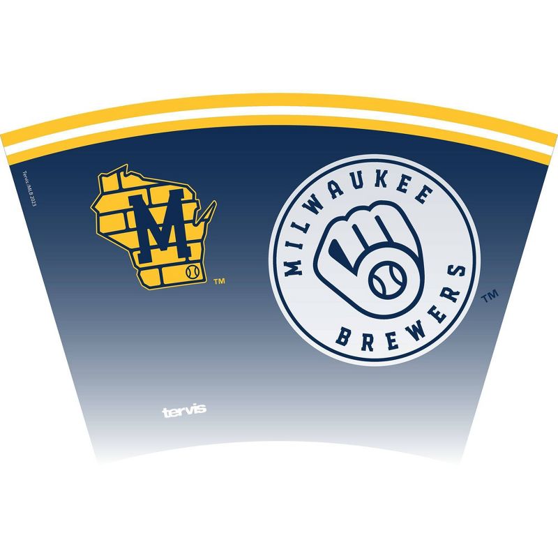 MLB Milwaukee Brewers 24oz Forever Fan Classic Tumbler, 2 of 4