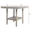 Home Design Dothan Counter Height Dining Table, Antique Gray - 4 of 4
