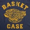 Mens Funny T Shirts Basket Case Sarcastic Frech Fries Graphic Tee For Men - Crazy Dog Men's T Shirt - 2 of 4