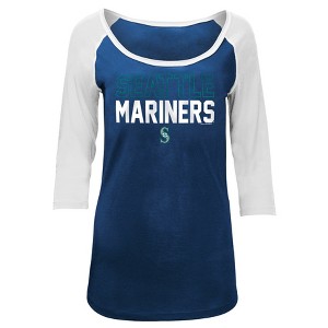 MLB Seattle Mariners Women's Play Ball Fashion Jersey - 1 of 1