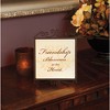 Pavilion Gift Company - Friendship - 5" x 6.5" Plaque with Metal Scroll - Wall Sign Panels - 2 of 4