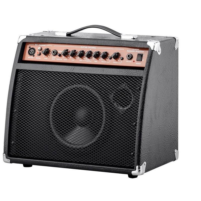 Monoprice 20-Watt Acoustic Guitar Amplifier, 3-Band EQ With Frequency Selector, Perfect For Both Practice and Small Gigs - Stage Right Series, 1 of 7