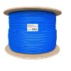Monoprice Cat6 Ethernet Bulk Cable - Network Internet Cord - Solid, 550Mhz, STP, CMR, Pure Bare Copper Wire, 23AWG, No Logo, 1000ft, Blue - 4 of 4