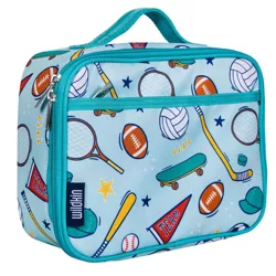 Wildkin Kids Insulated Lunch Box Bag for Boys & Girls (Team Spirit)