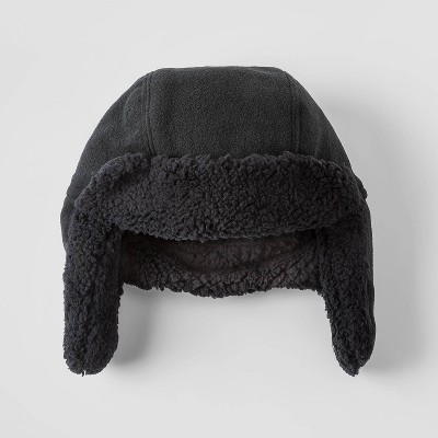 Boys' Fleece Hat - Cat & Jack™ Black