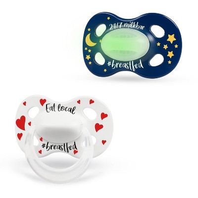 Medela Baby Eat Local Day-Night Pacifier - 6-18 Months 2pk