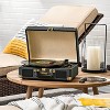 Suitcase Record Player Dark Gray - Hearth & Hand™ with Magnolia - image 2 of 4