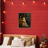 Stupell Industries Christmas Ghost Hanging Lights Floating Frame Canvas Art - 3 of 4