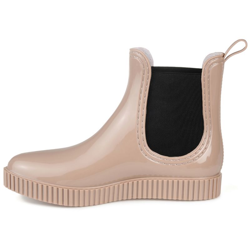 Journee Collection Womens Drip Tru Comfort Foam Almond Toe Rain Boots, 3 of 11