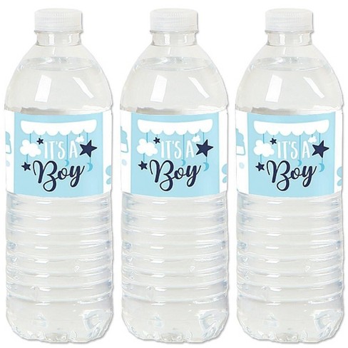 Ready To Pop Water Bottle Label  Baby Shower Water Bottle Stickers