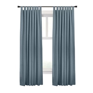 Thermaplus Ventura Blackout Window Treatment Tab Top Curtain Panel for Bedroom Livingroom 52" x 95" - 1 of 4