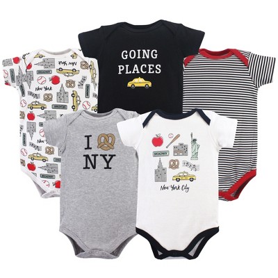 Nfl New York Giants Infant Boys' Aop 3pk Bodysuit - 0-3m : Target