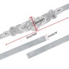INSPIRE CHIC Women XW54 Rhinestone Bead Decor Satin Ribbon Wedding Belt - 3 of 4