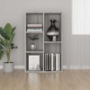 CLIHOME Freestanding Display Bookcase, Engineered Wood Kitchen Sideboard Book Cabinet - 3 of 4