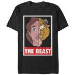 Men's Beauty and the Beast Face Off T-Shirt