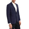 Coolmee Men's Casual Linen Blazer Jacket Lightweight Sport Coats One Button Suit Jackets - 3 of 4