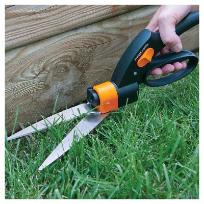 Fiskars Shear Ease Grass Shears - Black