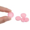 Unique Bargains Resin Craft Snap Round Flat 4-Hole Sewing Buttons 50 Pcs - 4 of 4