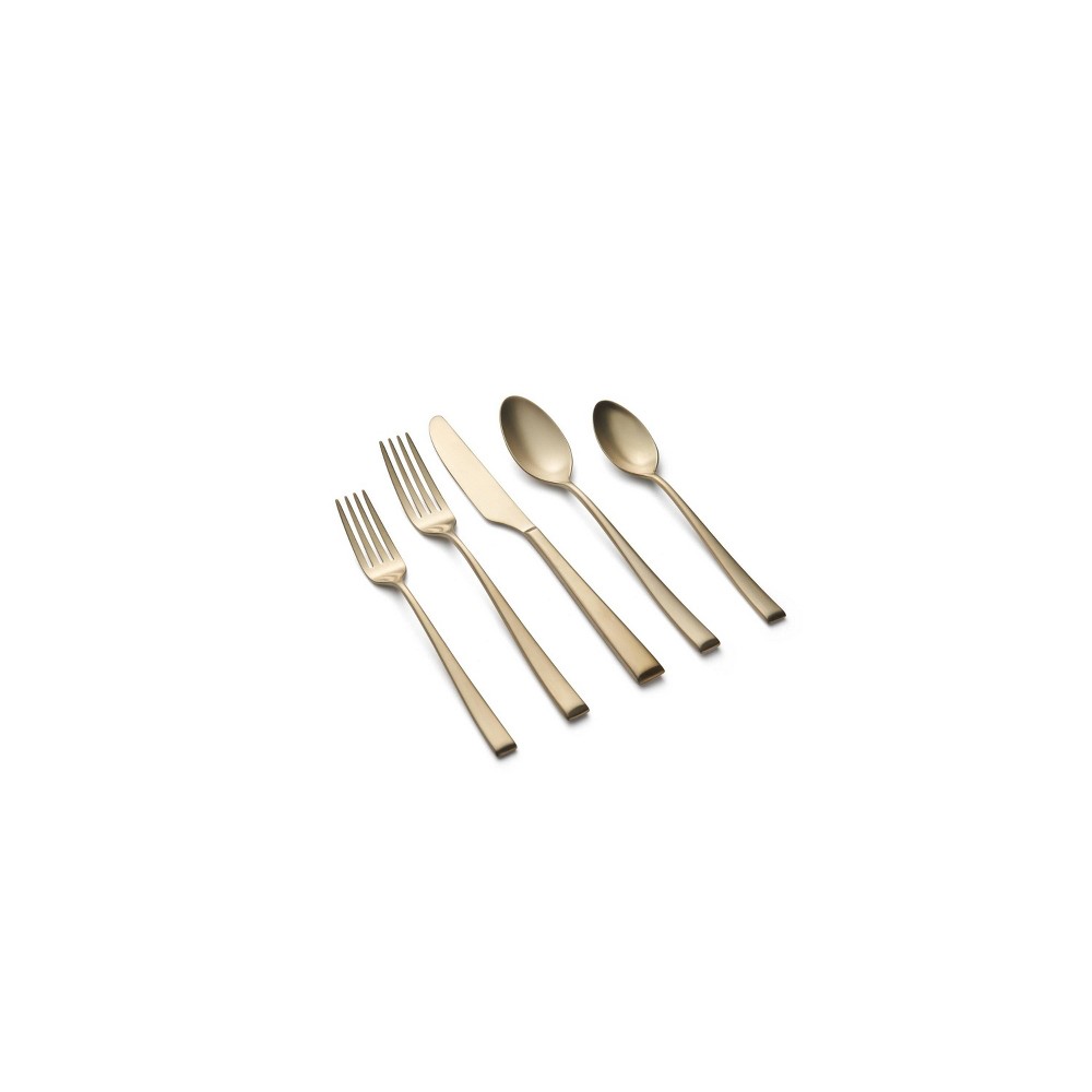 Photos - Other Appliances 20pc Marlise Champagne Satin Flatware Set - Cambridge Silversmiths