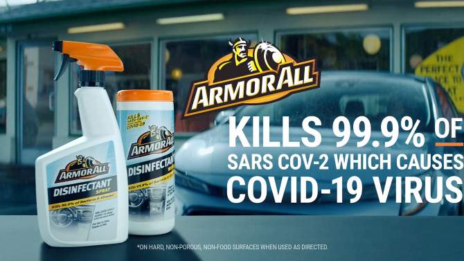Armor All 50ct Disinfectant Wipes Flat Pack, 2 of 8, play video