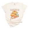 Simply Sage Market Farm Fresh Pumpkin Watercolor Garment Dyed Tee - 2 of 4