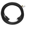 Monoprice 3-Prong Extension Cord - 25 Feet - Black | NEMA 5-15P to NEMA 5-15R, 14AWG, 15A - 4 of 4