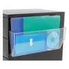 deflecto Magnetic DocuPocket Wall File, Legal/Letter Size, 15" x 3" x 6.38", Clear - 3 of 4